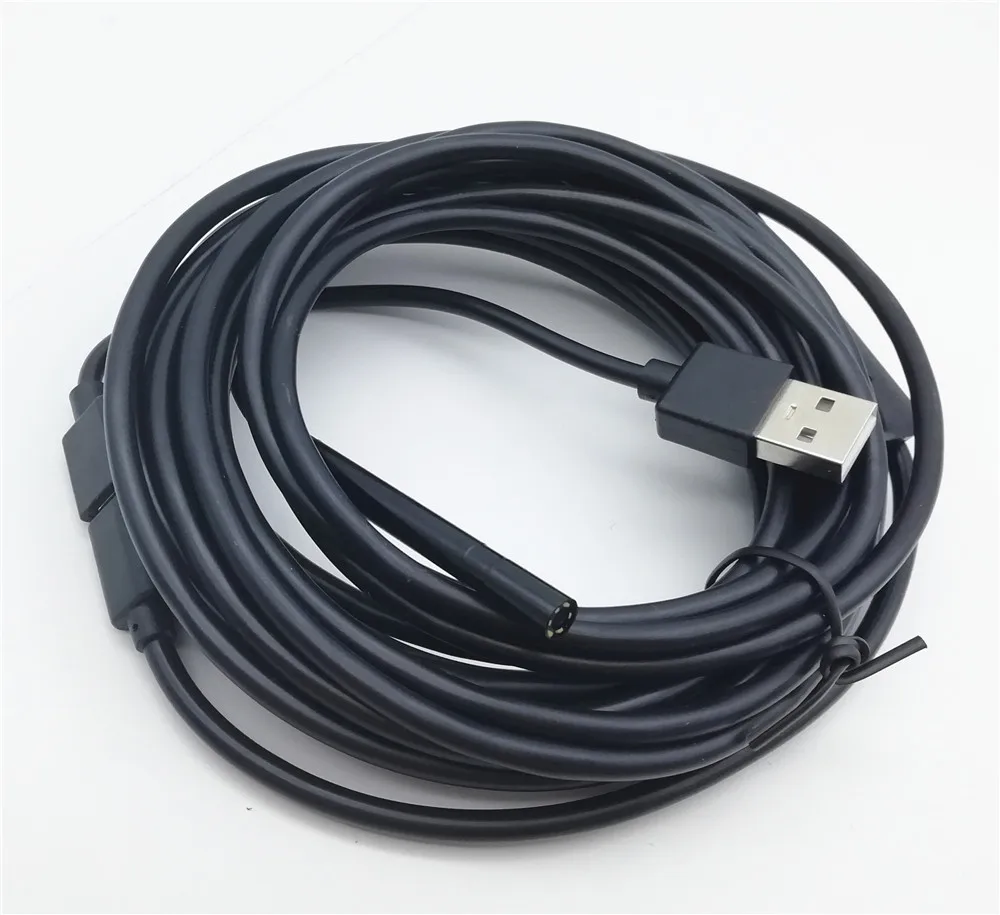 2-в-1 5 мм Мп для Android OTG USB эндоскопическая камера | Безопасность и защита