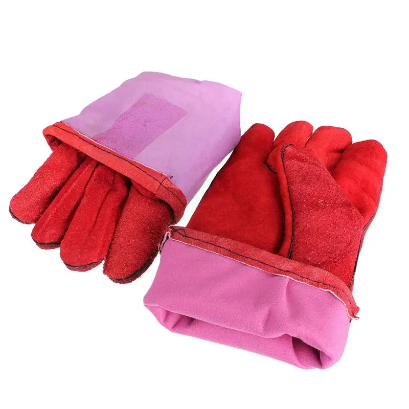 1 pair WELDERS Welding Glove Arc Tig Mig leather work gloves 33cm | Безопасность и защита