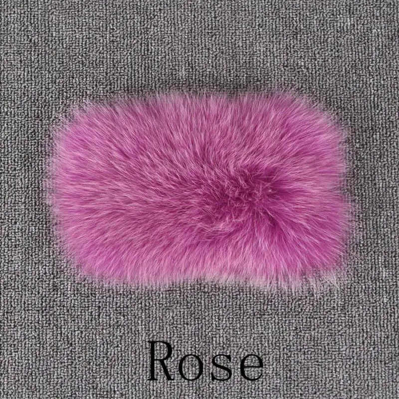 rose QIUCHEN PJ8001 Женское пальто Полный Пелт натуральный Лисий мех жилет модный жилет из натуральной кожи жилет сплошной - Цвет: rose