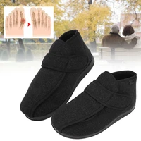large size men diabetic flat shoes thumb eversion deformation anti skid shock absorbing postoperative foot care elderly paitents