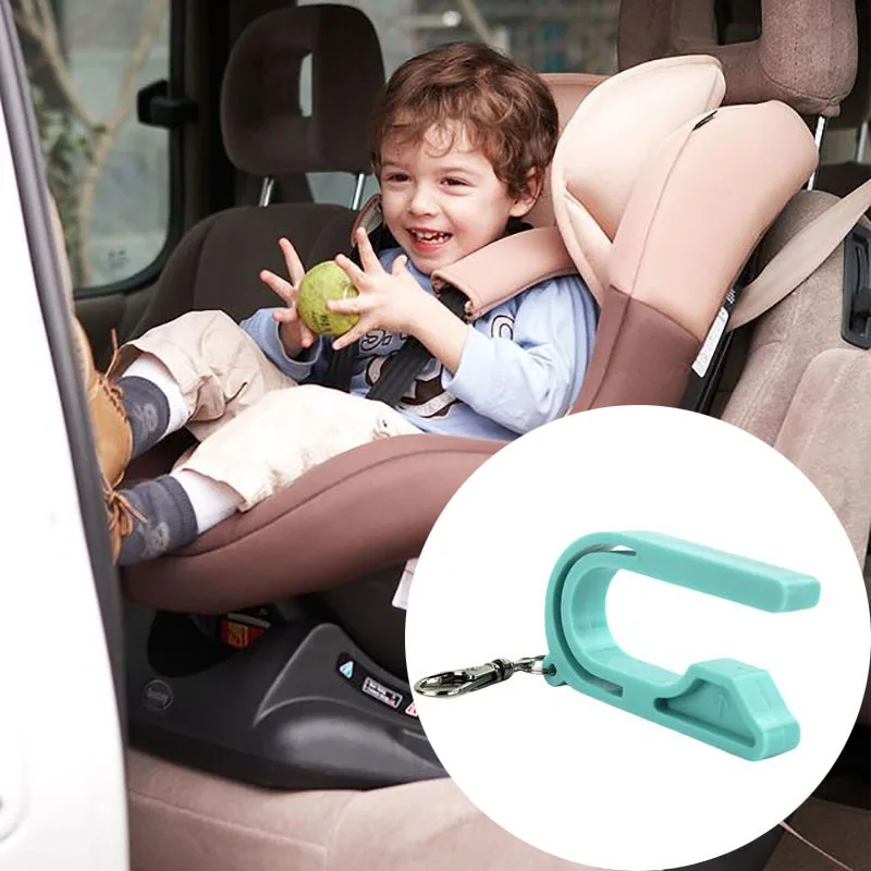 

Портативный брелок для детского ремня безопасности, брелок для автомобильного ключа, зажим для ремня безопасности, Пряжка для предотвращен...