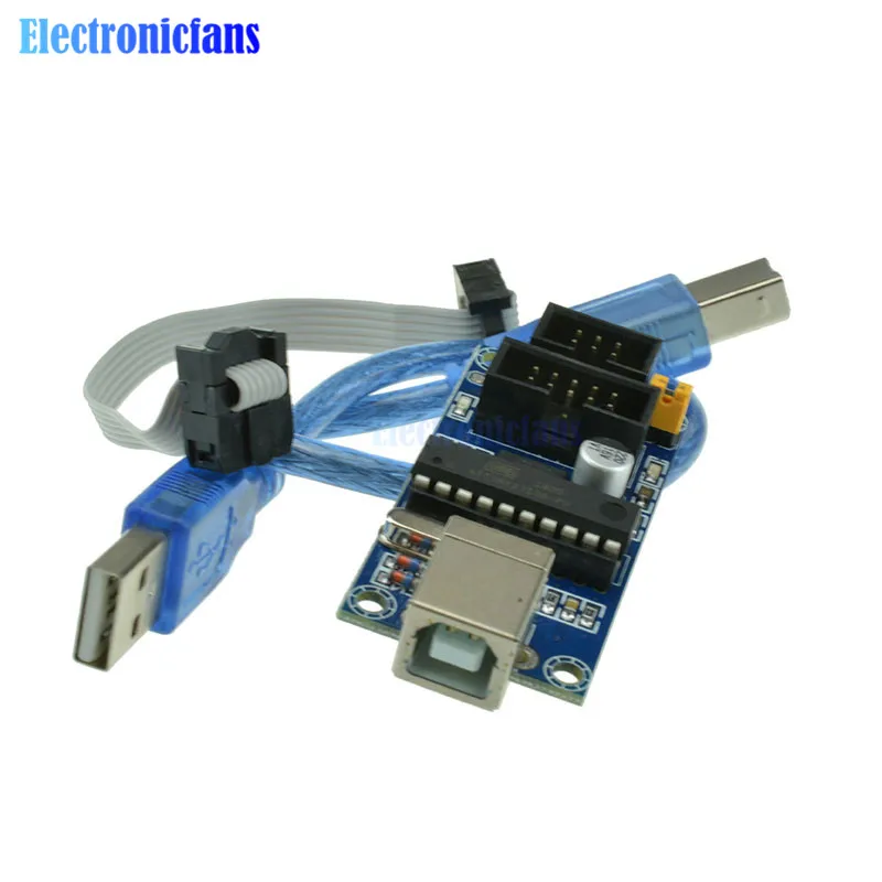1 комплект USBtinyISP AVR ISP программатор загрузчик для Arduino Meag2560 UNO R3 с 10pin Кабель для программирования