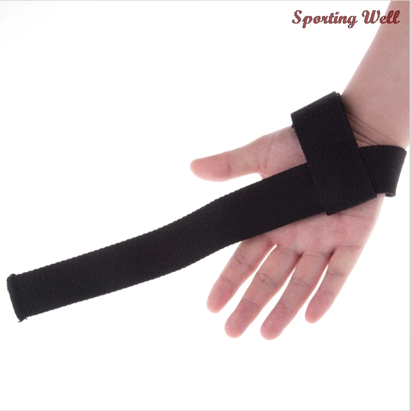 

1/2pcs Weight Lifting Hand Wrist Belt Protection Body Building Grip Strap Brace Band Gym Straps Weight Lifting Handwraps