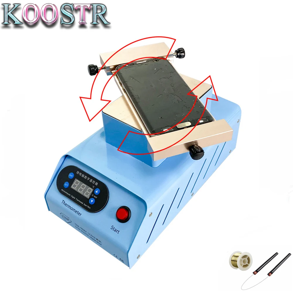 Диагональ 7 дюймов многофункциональная изогнутая машина для удаления клея на