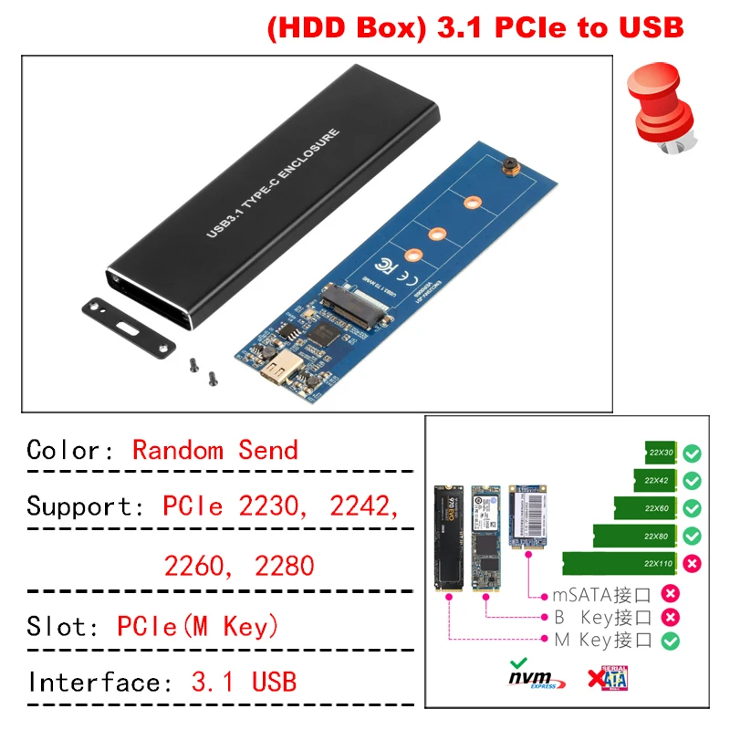 Lexar LNM610 M.2 SSD 250 ГБ 500 1 ТБ 2280 Внутренний твердотельный накопитель 480 960 NVMe PCIe Gen3x4 HDD