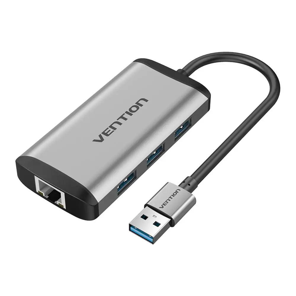 VENTION 4-портовый концентратор USB 3 0 сверхтонкий высокоскоростной usb-разветвитель