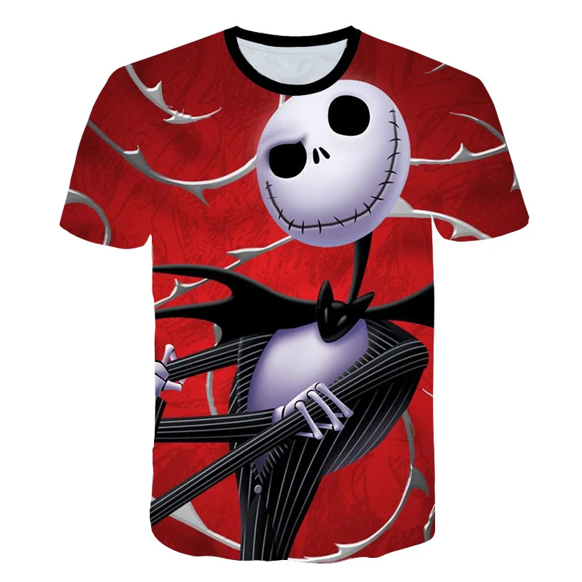 

2021 Summer Children's Short-sleeved Tops, 3d Cartoon Printing Short-sleeved T-shirtcomfortable and Cool Short Sleeves