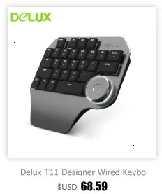 Delux M618 эргономичная Вертикальная Мышь USB Проводная оптическая Регулируемый 600/1000/1600 Точек на дюйм мышь, 6 кнопок, правая рука компьютер игровая мышь