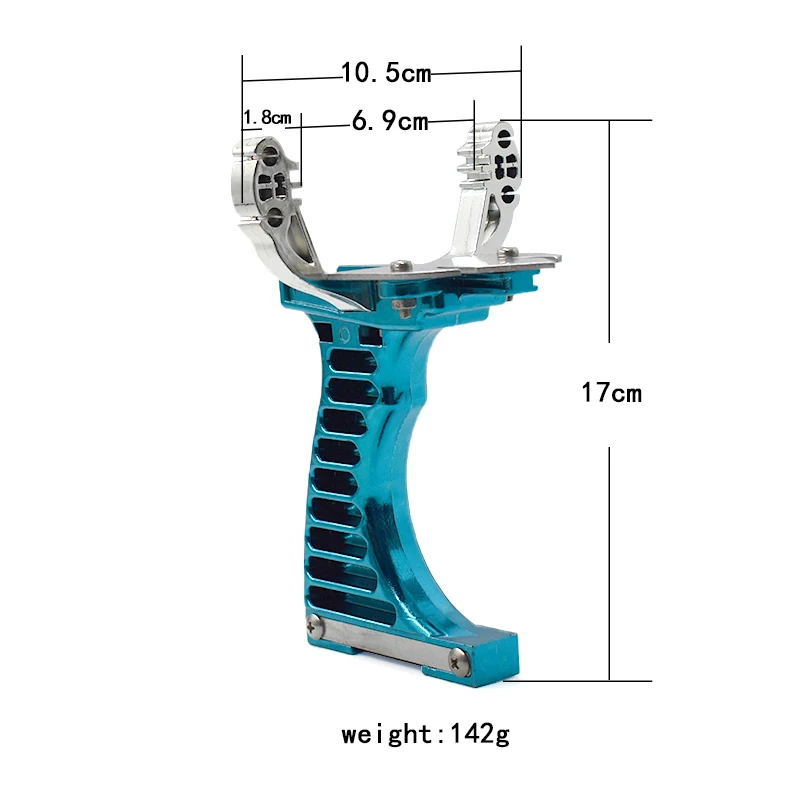 

Red Blue Challenger Slingshot New Multifunctional Fish Shooting Slingshot Professional Catapult for Outdoor Hunting Shooting