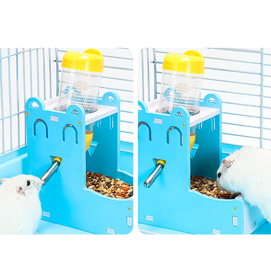 Деревянный дозатор воды для хомяка автоматическое устройство подачи еды товары