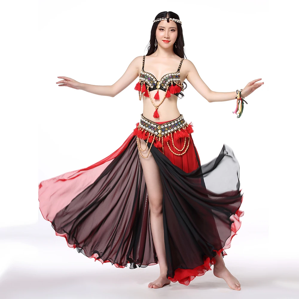 Новинка Женский Племенной Цыганский бюстгальтер для танца живота с регулируемым