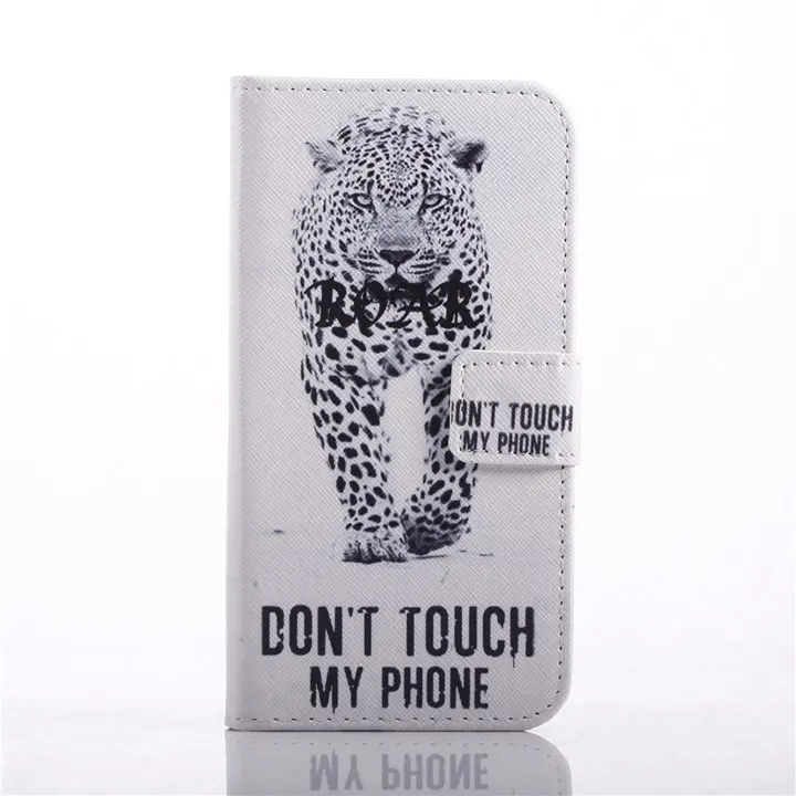 Leopard Милый кожаный чехол-книжка для Funda samsung Galaxy S8 S9 Plus S7 S6 Edge чехол с кошкой и деревом для глаз чехол-кошелек с подставкой и отделением для карт P06F - Цвет: Leopard