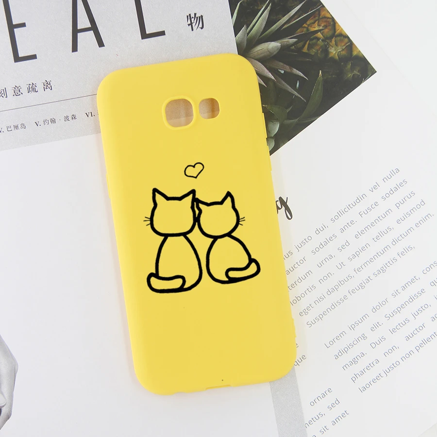 Силиконовый чехол для телефона e чехлы Samsung A5 2017 Galaxy 2017|Бамперы| |