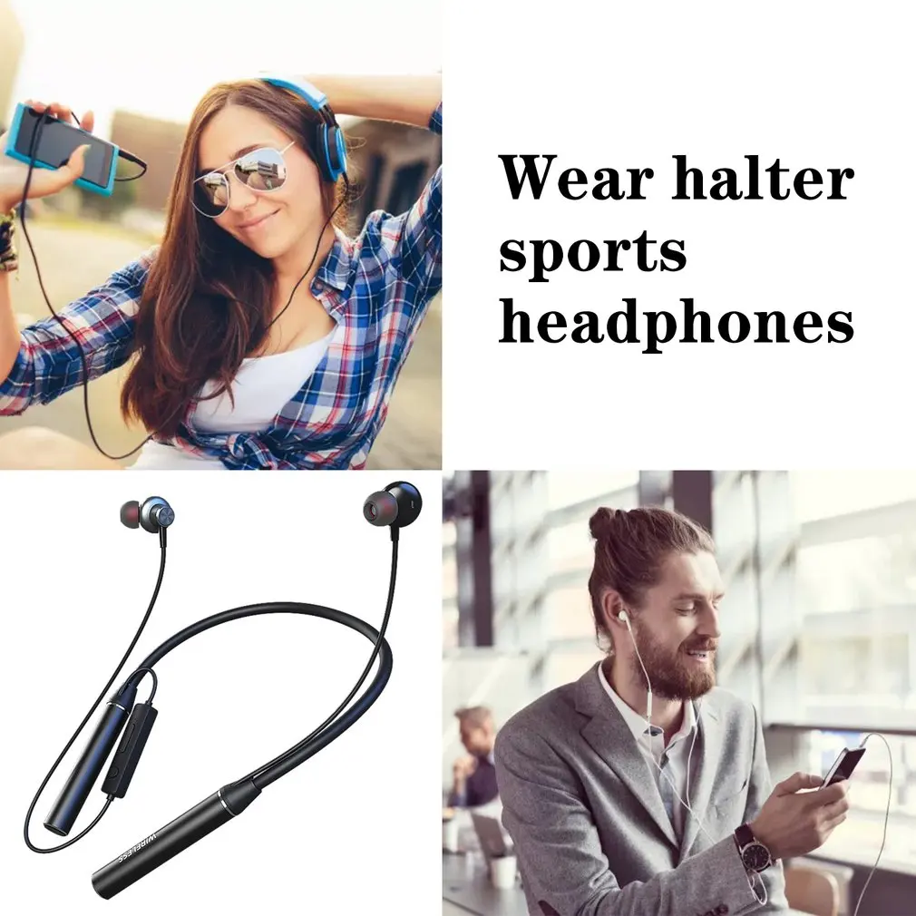 

EDUP 80 Hours Endurance Bluetooth Headphone Bass Wireless Headphones with Mic Stereo Neckband Earphones Sport Headset TF Card