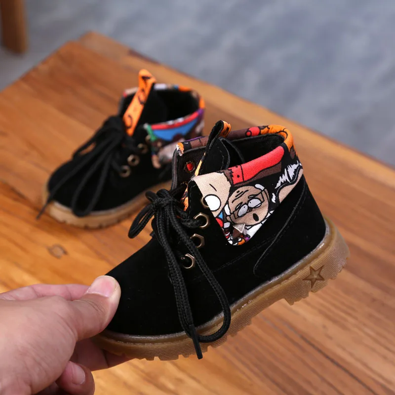 Детские Ботинки martin 2019 года детские зимние ботинки зимняя теплая обувь для