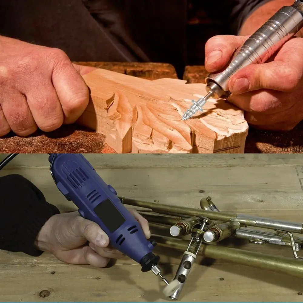 

Sharpening Rotary for Dremel drill Tool Attachment,for Wood Metal Engraving Grinding Polish Cutting Rotary tool accessories