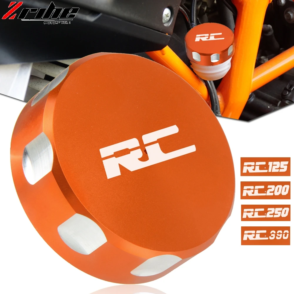 Высокое качество задний тормозной жидкости Крышка Резервуара Кепки для KTM RC 125 200 250 390 rc390- Аксессуары для мотоциклов RC