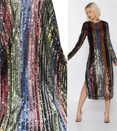 Осенняя и зимняя Европейская американская Женская расшитая блестками цветная