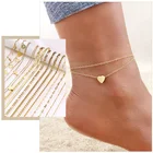2-3 шт.компл. богемные бриллиантовые браслеты для женщин, бриллиантовые на ногах, праздничные пляжные украшения, регулируемая длина