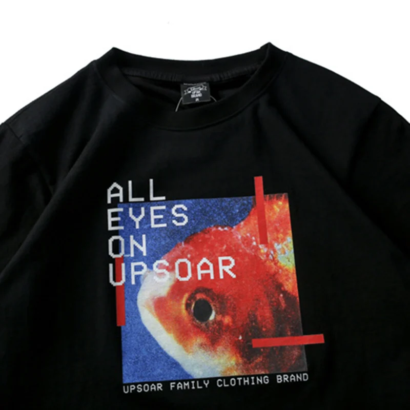 

FOJAGANTO Fashion Brand Men T-Shirts 2020 Printing Male Cotton T Shirt Men's Tee Top Street Clothing
