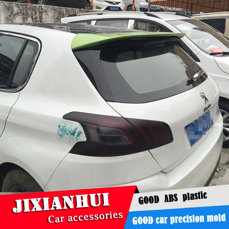 Спойлер для Peugeot 308 2006-2013 спойлер S из АБС-пластика WXK цветной задний