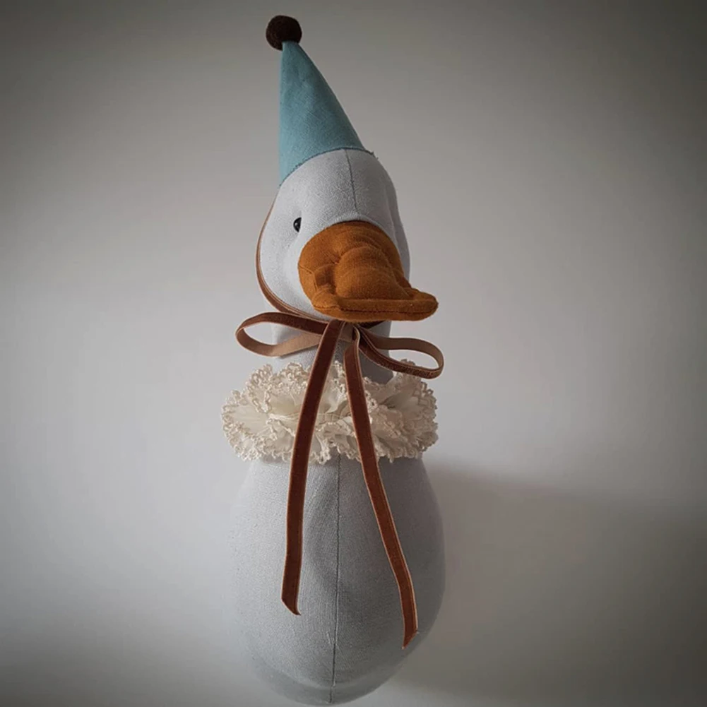 

Fashionable Duck Cotton Stuffed Doll Children Room Decoration Photo Accessories Animal Dolls Kids Toys High Quality