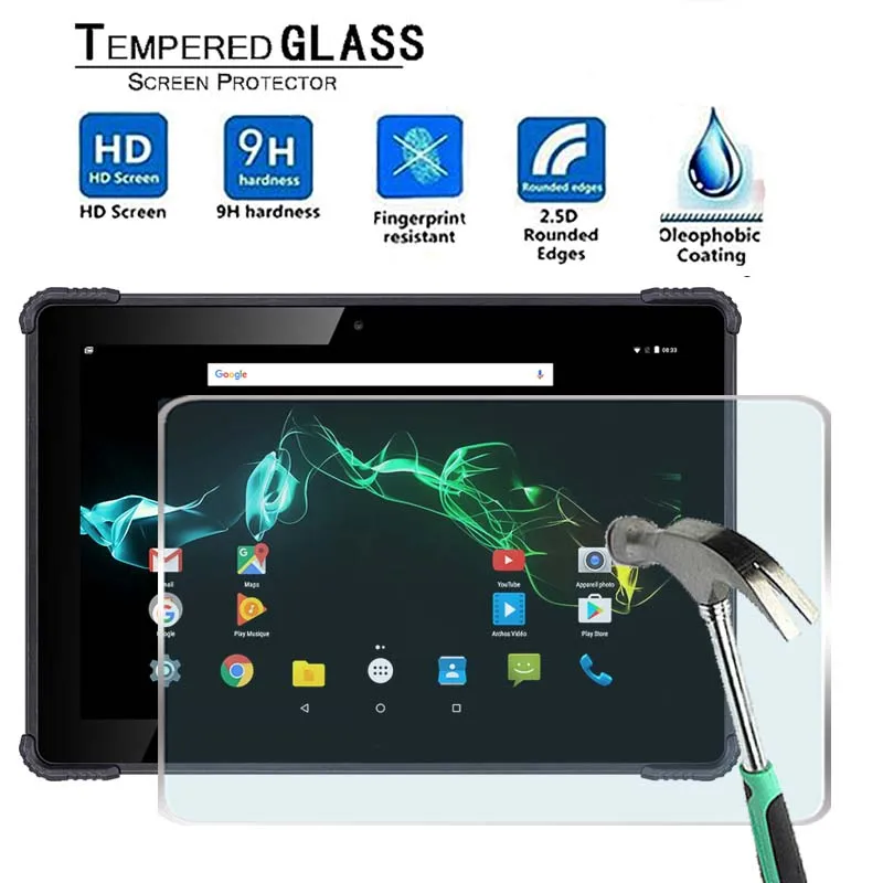 

Ультрапрозрачная защитная пленка из закаленного стекла для ARCHOS 101 Sapphire-Premium Tablet 9H