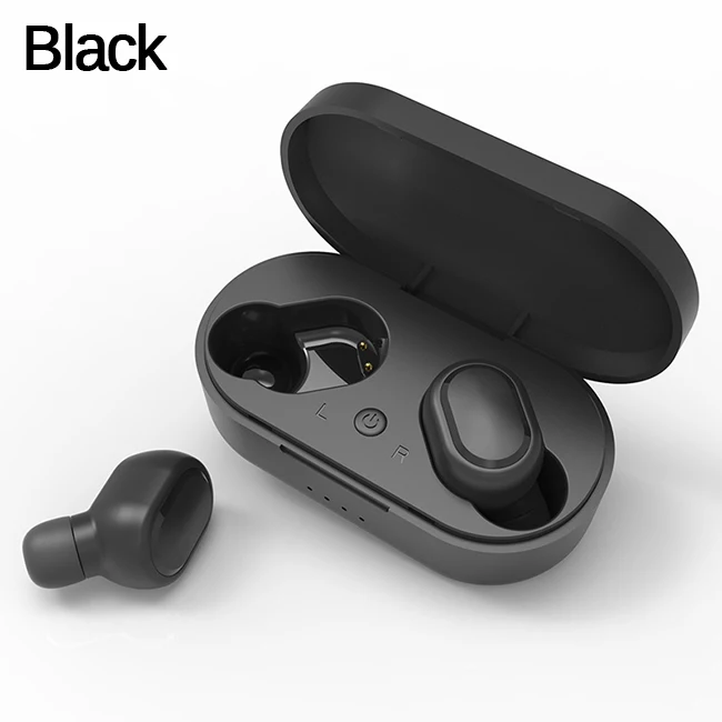 M1 Black M1 HIFI TWS Bluetooth наушники IPX6 водонепроницаемые V5.0 беспроводные наушники для Xiaomi Android IOS с зарядным устройством 350 мАч - Цвет: M1 Black