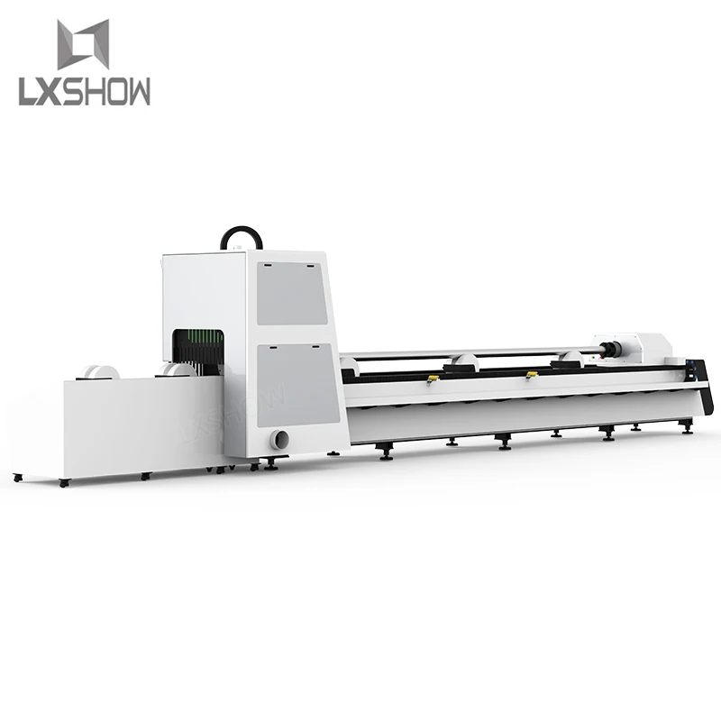 Round or square tube cutting fiber laser machine with the rotary for Tube size 6m 6020 |