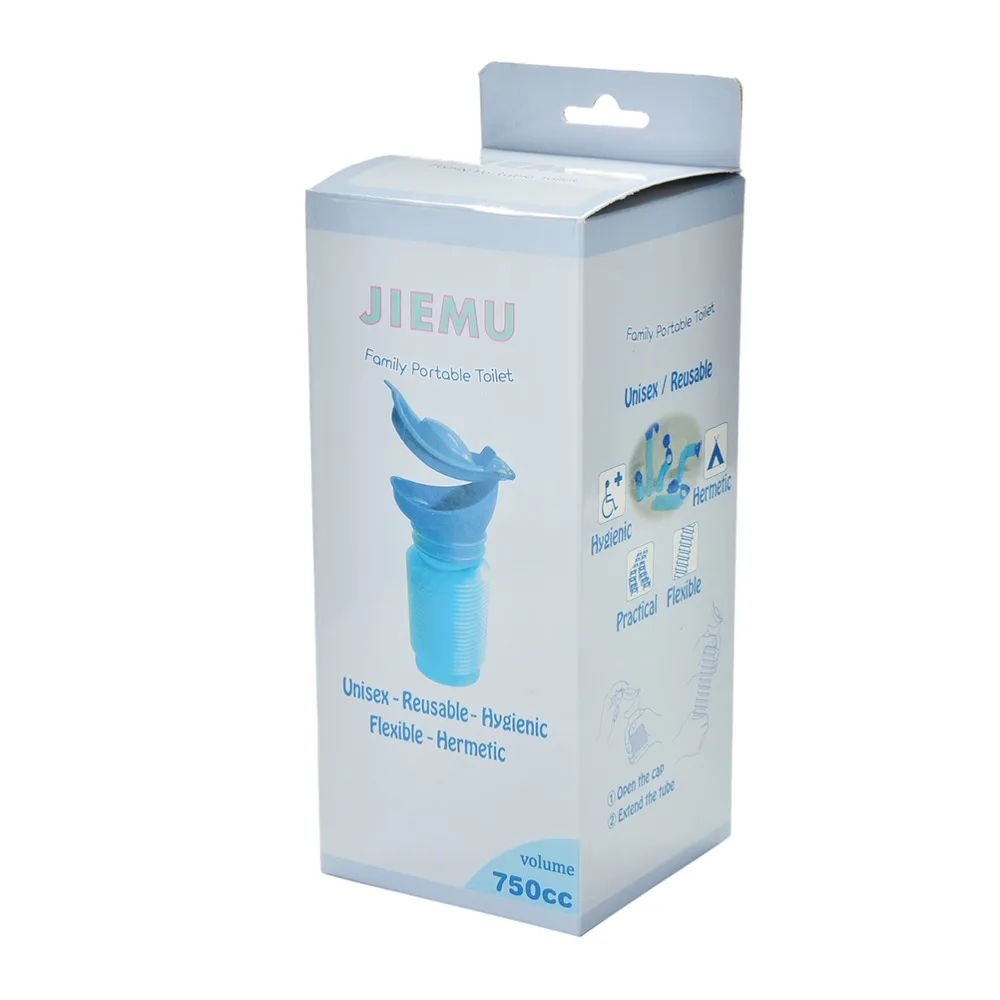 1 шт. пластиковый детский туалет Герметичный портативный горшок большой емкости