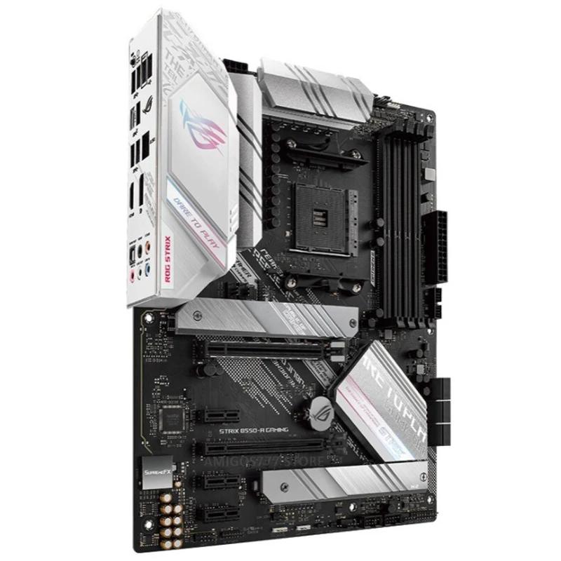 Verkaufen Asus ROG STRIX B550-A GAMING AM4 Motherboard Ddr4 128gb AMD Ryzen PCI-E 4,0 M.2 SSD Overlocking CrossFireX B550 Placa-Mãe AM4