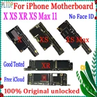 Оригинальная разблокированная материнская плата для iPhone X XS XR XS Max 11, материнская плата 64 Гб 128 ГБ 256 ГБ с чипами для iPhone X, логическая плата без Face ID