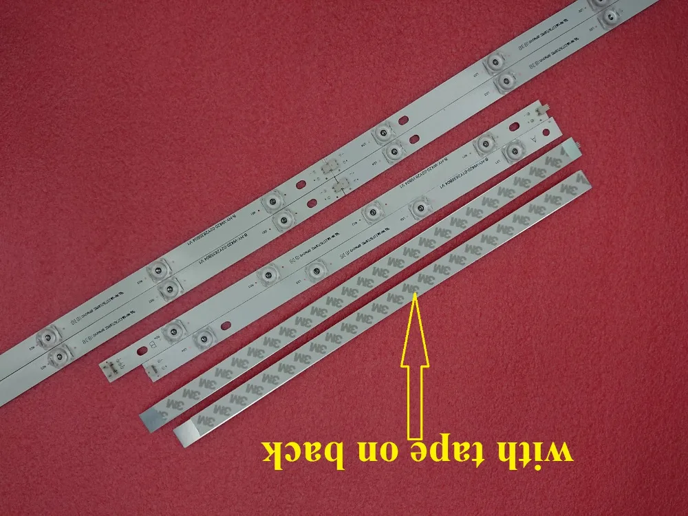 

New 8pcs/set LED strip Replacement for LG LC420DUE 42LF650 42LB561V 42LB5610 INNOTEK DRT 3.0 42 inch A B 6916L-1957C 6916L-1956C