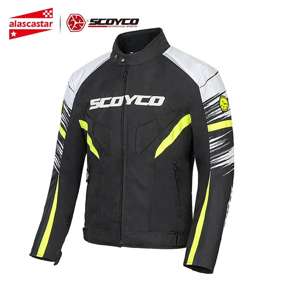 Мотоциклетная куртка SCOYCO для езды на мотоцикле осенне зимняя ветрозащитная