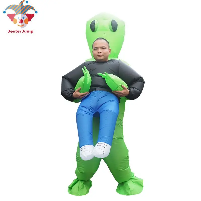 Надувной костюм на Хеллоуин для взрослых детей надувной динозавра из бычьей