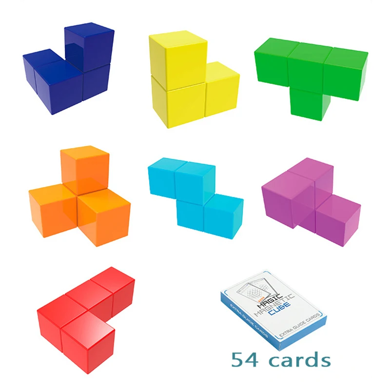 Магнитный бесконечное Cube 3D Головоломка Куб крутящаяся игрушка для снятия
