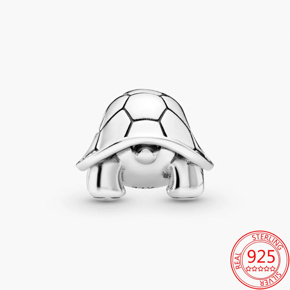 

Original 925 Sterling Silver Ocean Series Twinkling Turtle Charm Fit Pandora Moments Bracelet Ladies Jewelry