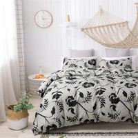 europe luxury flower simple elegant comforter bedding set fashion king queen twin size bed linen duvet cover sets pillowcase