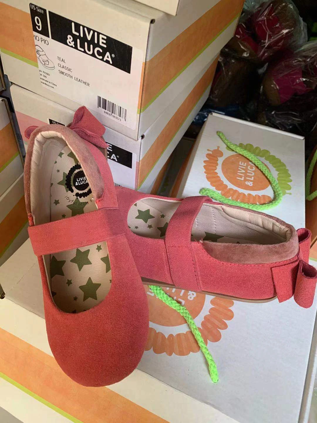 

Livie & Luca Bella Moccasin Mary Jane Children's Shoe Perfect Design Cute Girls Barefoot Casual Sneakers 1-11 Years Old