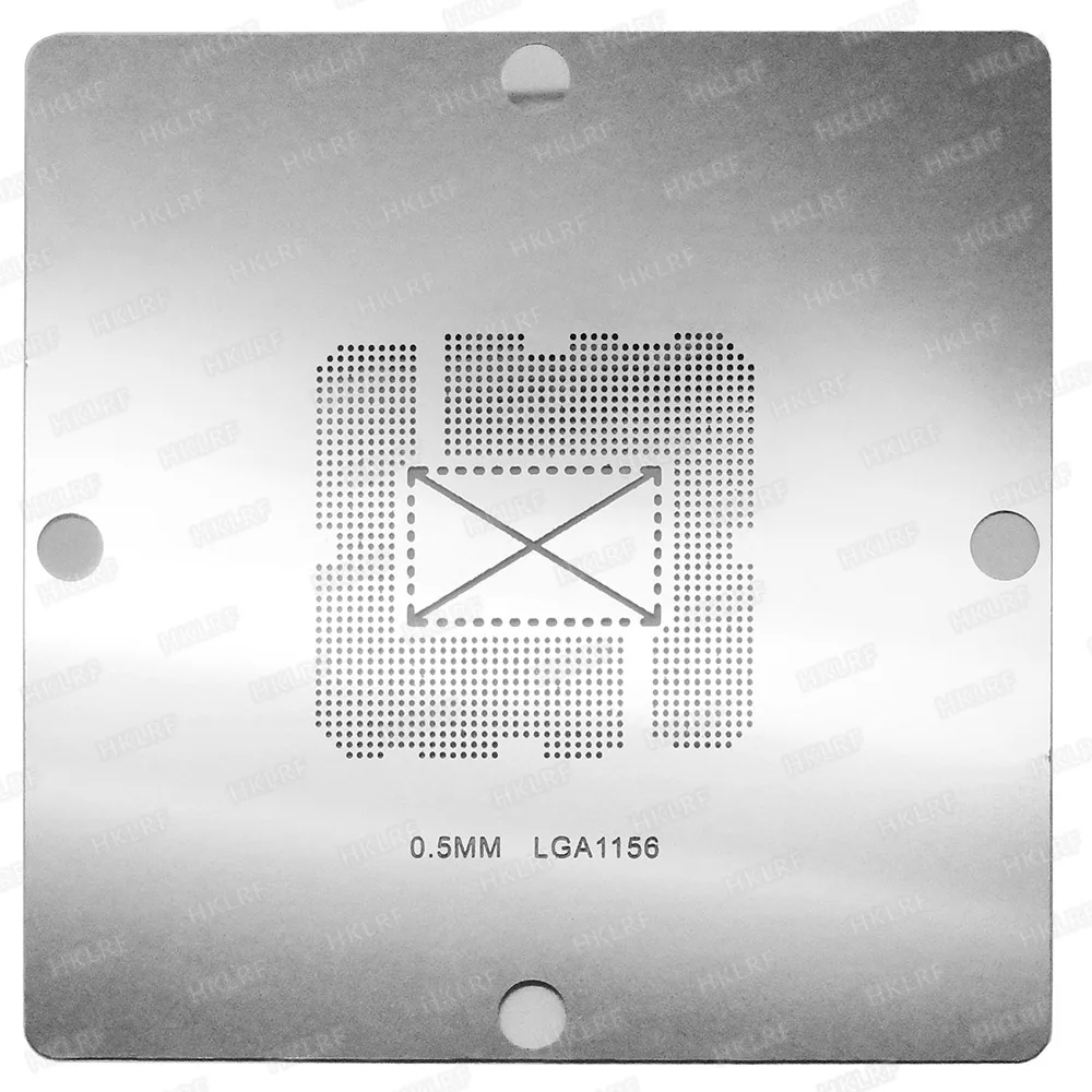 Бесплатная доставка 2 шт LGA 1156 нержавеющий шаблон подходит для ЦП гнезда LGA1156 0 50
