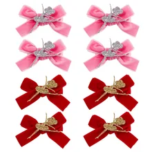 Oaoleer Ballerina Bow Hair Clip Children Hair Bows Ballet for Women Girls Hairpin Children Kids Barrettes Hair Accessories (3)