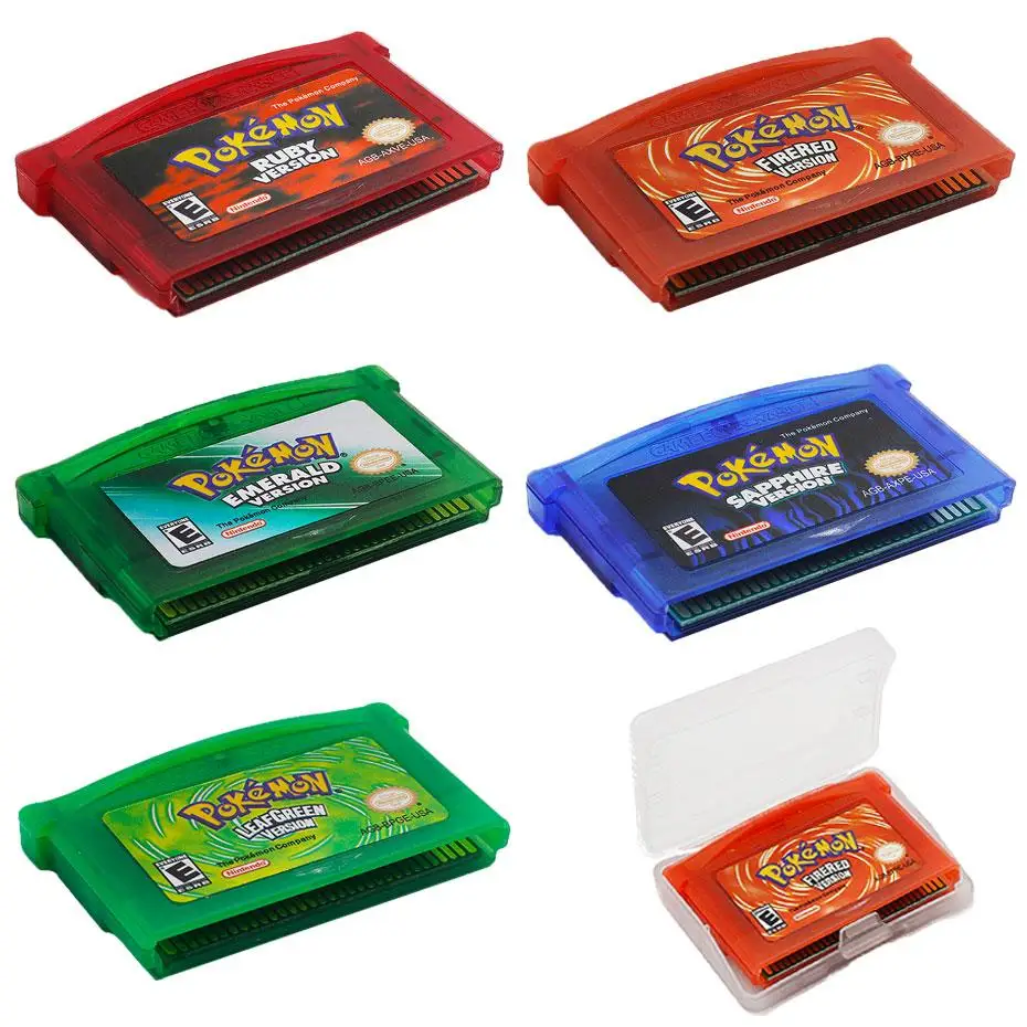 Покемон Zelda серии 32 бит Видео игровой картридж Concole карты для Nintendo GBA серия игровых