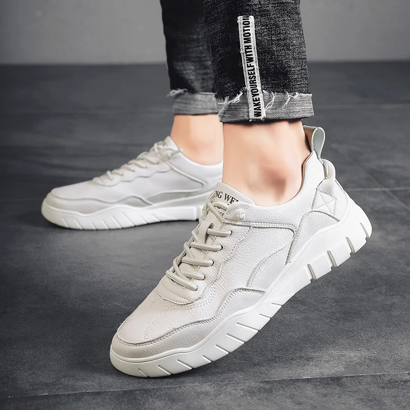 

Shoes Adult Designer Shoes Men lace up Genuine Leather Social Shoe Male Shoes outdoor breathable Fashion Man Chaussure Homme