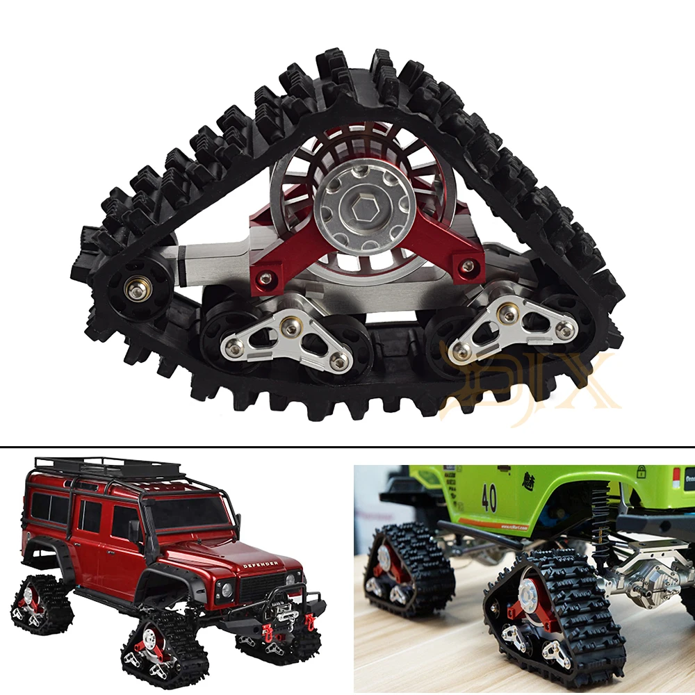 DJX радиоуправляемые шины для гусеничного колеса багги снега песка весла 1/10