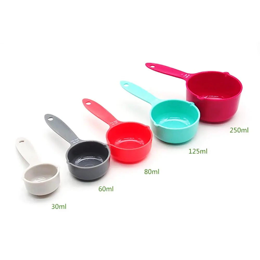 5 шт./компл. мерные ложки кухонные чашки и для выпечки набор посуды ложка чашка