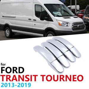 Хромированные дверные ручки для Ford Transit Tourneo MK4 2013  2019
