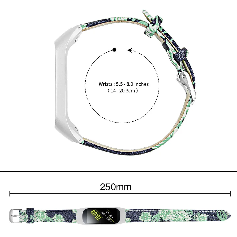 

Fashion Leather Strap For Samsung Galaxy Fit-e R375 Watch Adjustable Watchbands Replacement Wristband Colorful Smart Accessories
