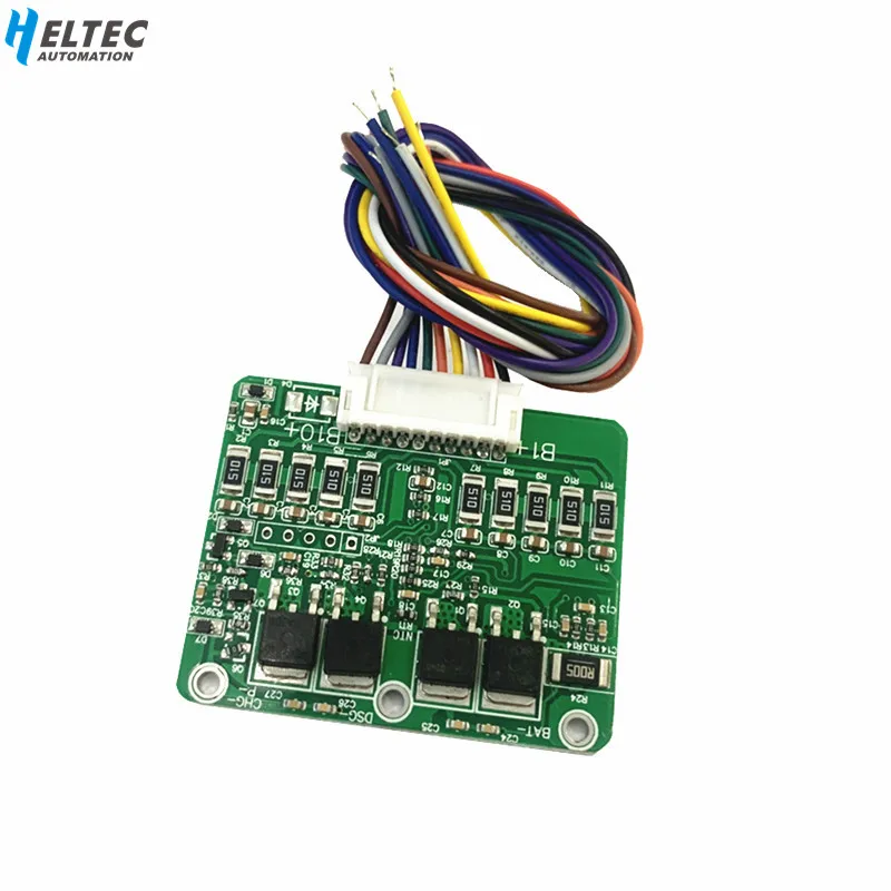 Флюоресцентная плата BMS для защиты литиевых батарей 2 4 В 7S 8S 9S 10S 15A LTO | Электроника