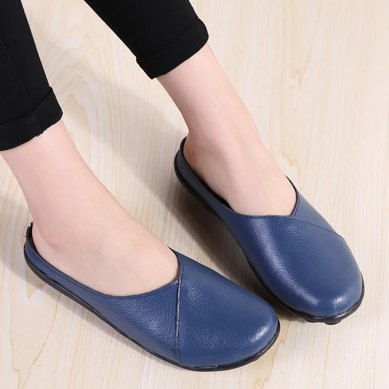 Женский купальник для жаркого лета Шлепанцы из натуральной кожи высокого