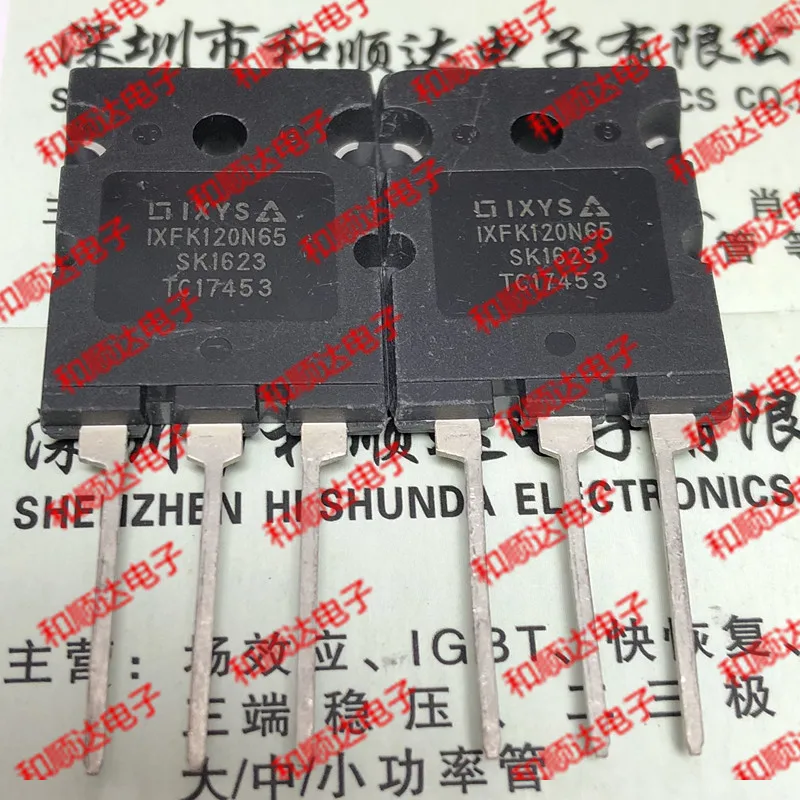 

5 шт./лот IXFK120N65 TO-3PL 650V 120A